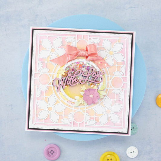 Gemini Simple Create a card Die - Floral Fancy