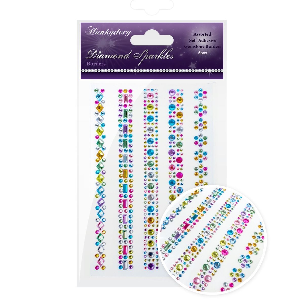 Diamond Sparkles Gemstones - Gemstone Borders