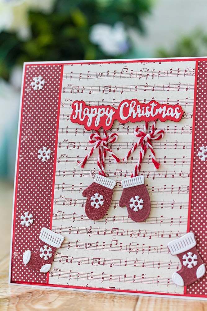 Gemini Expressions Metal Die - Happy Christmas