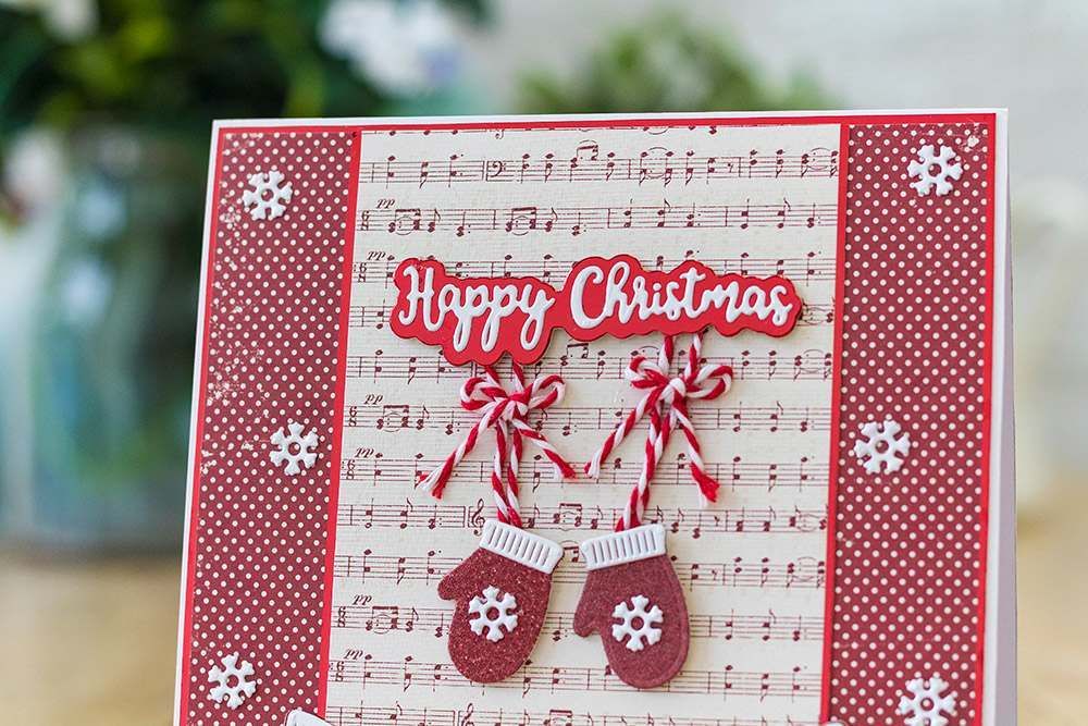 Gemini Expressions Metal Die - Happy Christmas