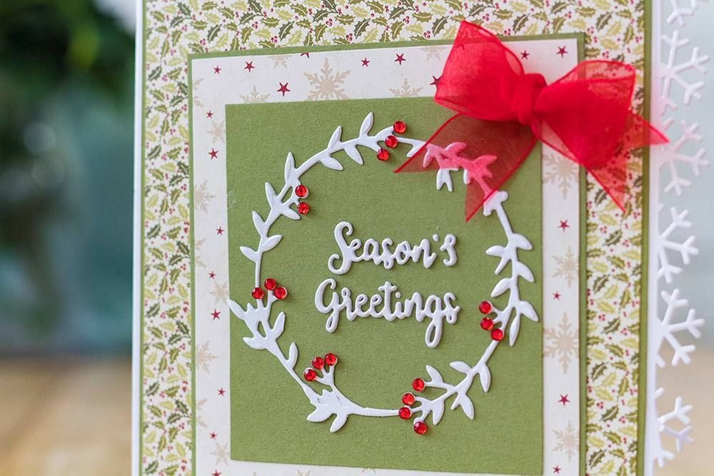 Gemini Expressions Metal Die - Seasons Greetings