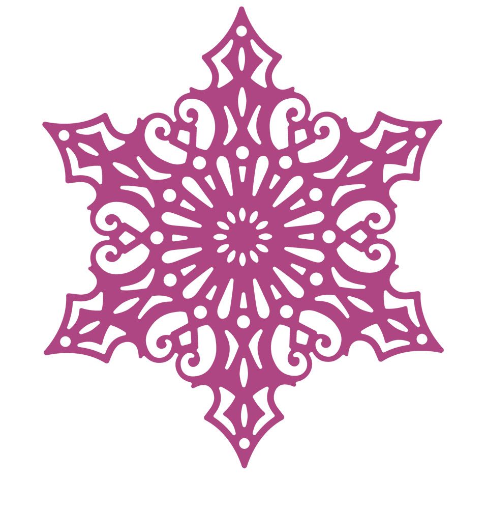 Gemini Elements Christmas Intricate Doily Die- Mandala Star