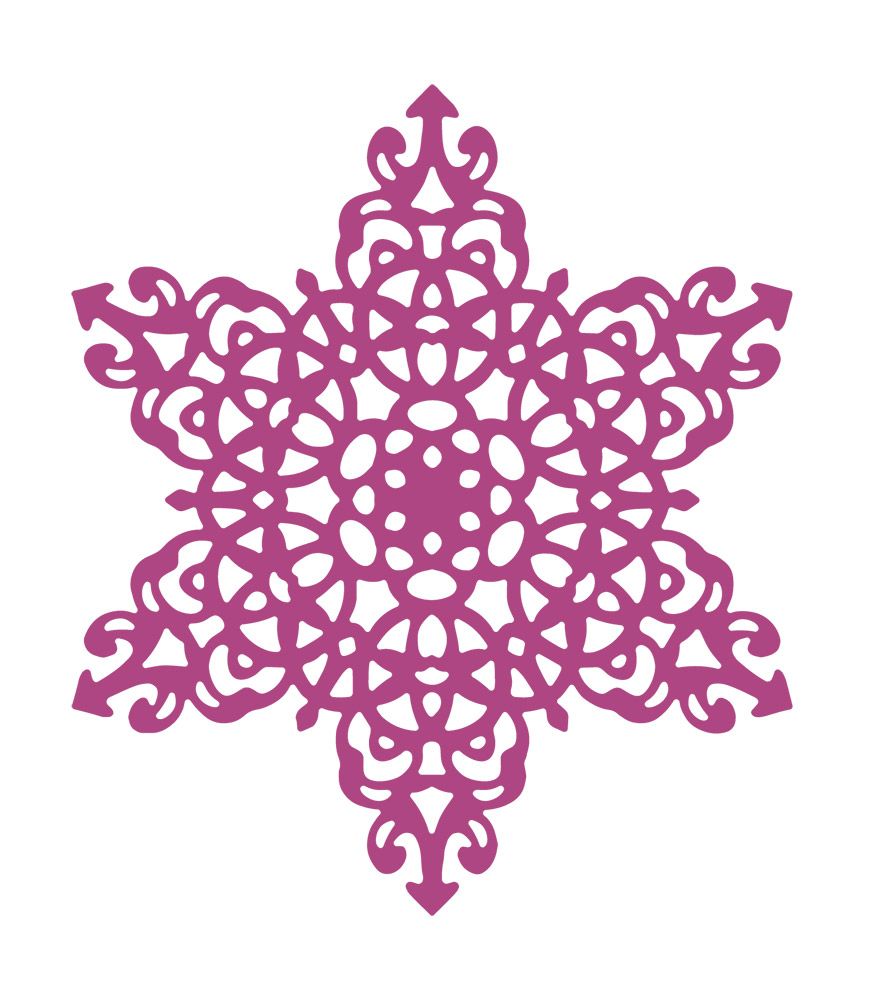 Gemini Elements Christmas Intricate Doily Die- Mandala Star