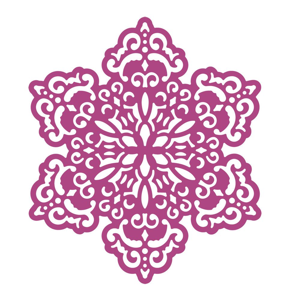 Gemini Elements Christmas Intricate Doily Die- Mandala Star