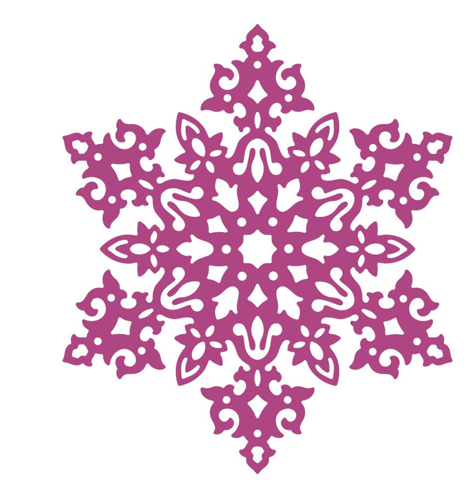 Gemini Elements Christmas Intricate Doily Die- Mandala Star