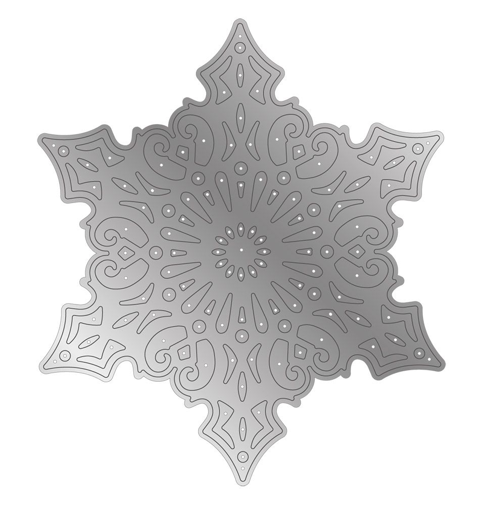 Gemini Elements Christmas Intricate Doily Die- Mandala Star