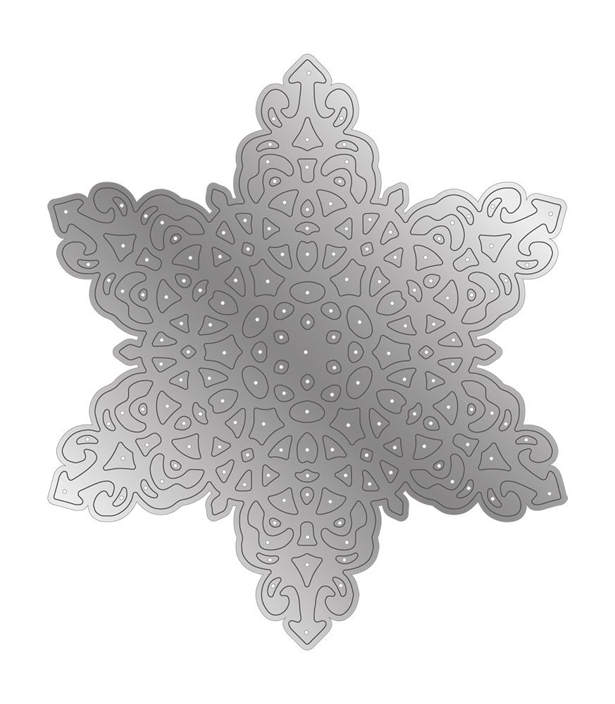 Gemini Elements Christmas Intricate Doily Die- Mandala Star