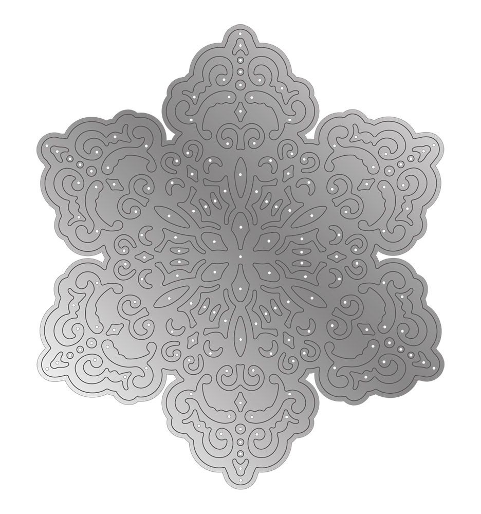 Gemini Elements Christmas Intricate Doily Die- Mandala Star