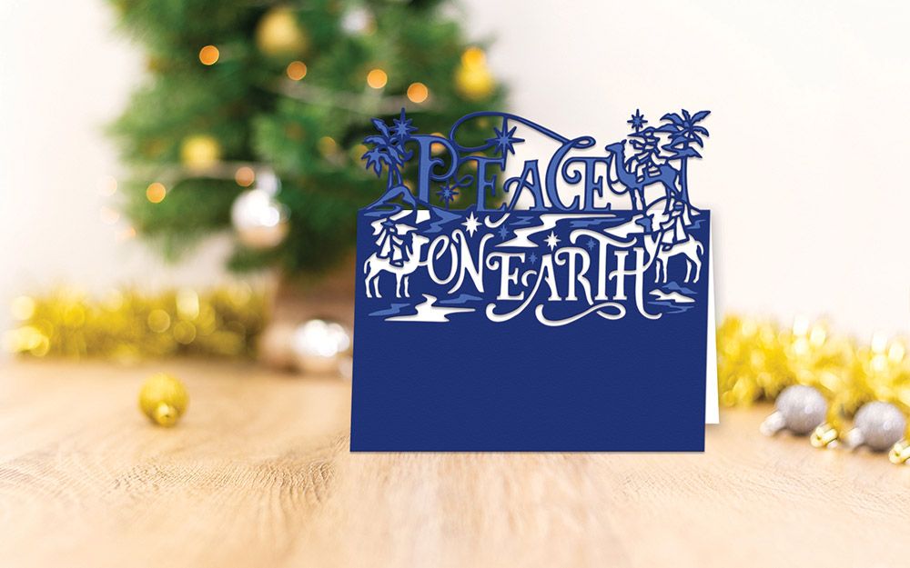 Gemini - Metal Die - Edgeable - Peace on Earth