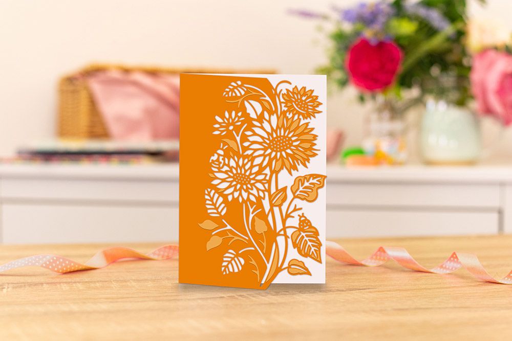 Gemini - Create a Card - Splendid Sunflowers