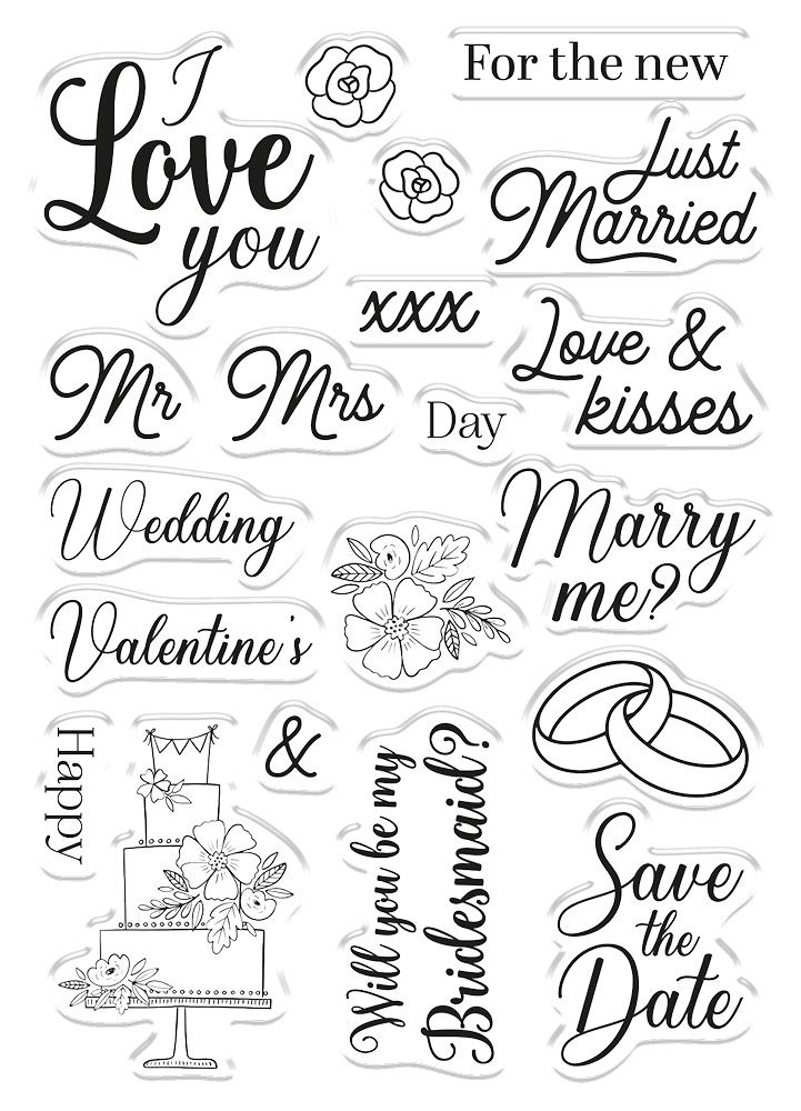Gemini Stamp & Die - Love and Marriage