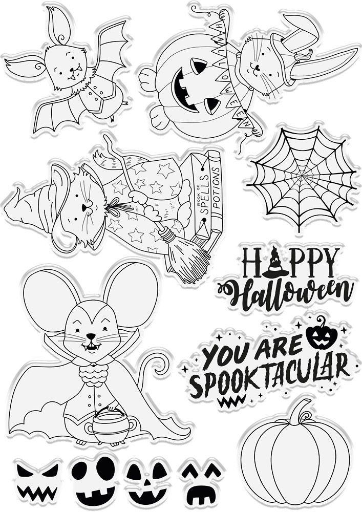 Happy Halloween - 6"x6" Paper Pad (32 sheets)
