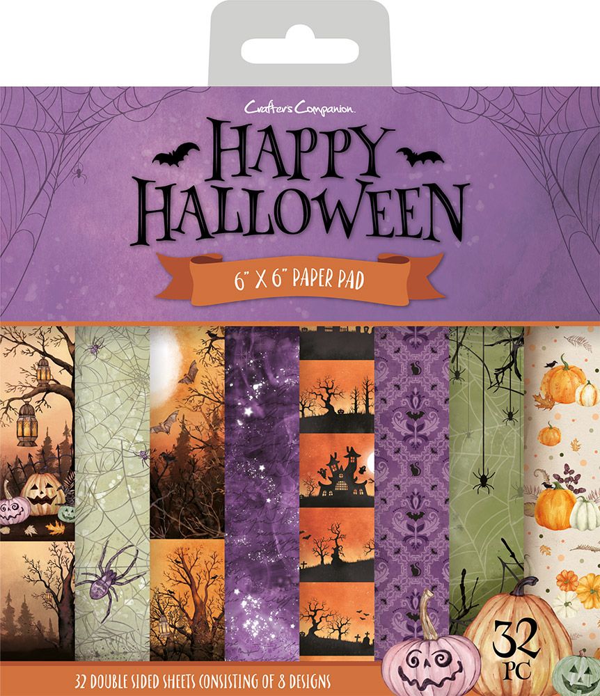 Happy Halloween - 6"x6" Paper Pad (32 sheets)