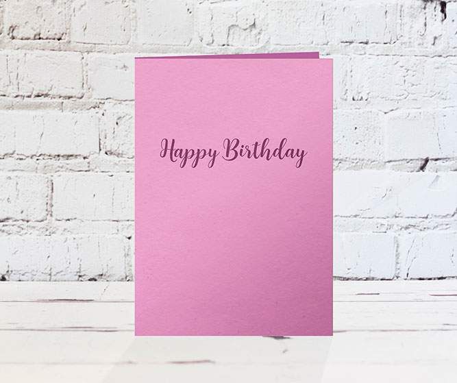 Crafters Companion Sentiment and Verses Clear Stamps - Happy Birthday