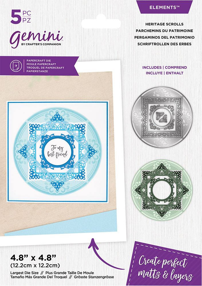 Gemini Heritage Die - Heritage Scrolls