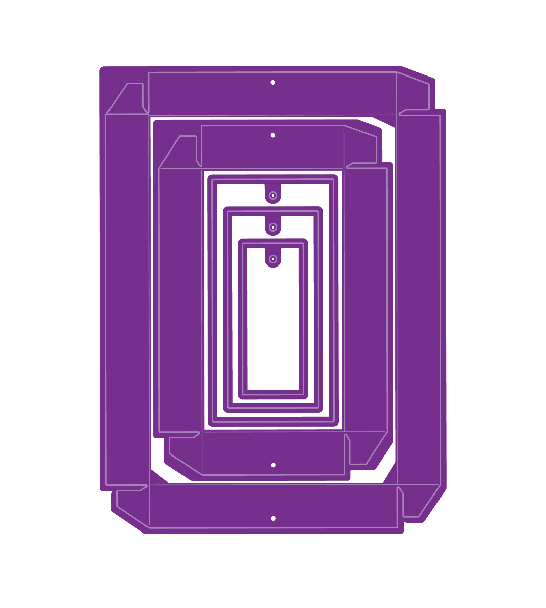 Gemini Dimensionals Double-Sided Die - Rectangle Box