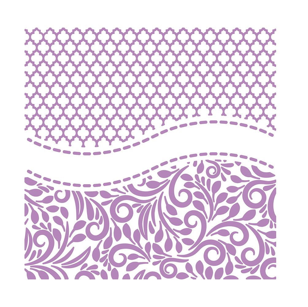 Gemini 6x6 Embossing Folder with Stamp & Die - Congratulations