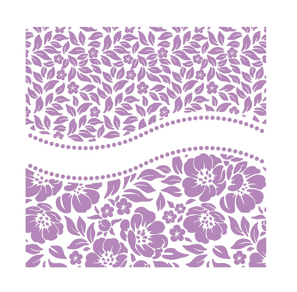 Gemini 6x6 Embossing Folder with Stamp & Die - Happy Birthday