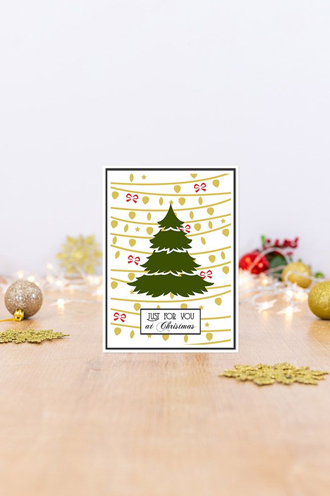 Crafters Companion Stencil - O Christmas Tree