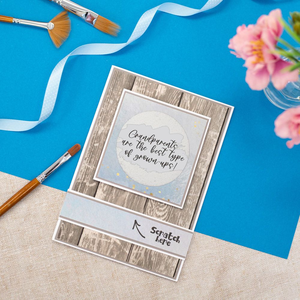 Crafters Companion - Scratch Reveal Cardmaking Kit - Suprise!