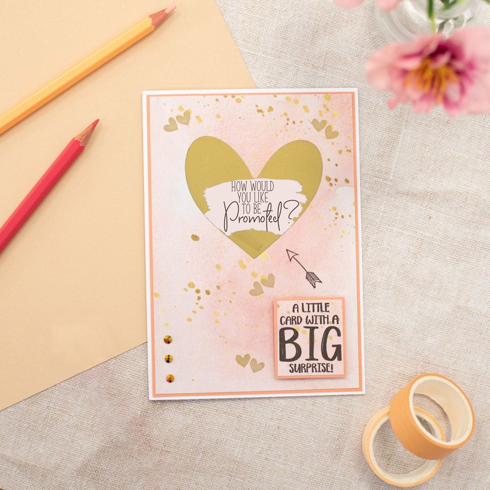 Crafters Companion - Scratch Reveal Cardmaking Kit - Suprise!