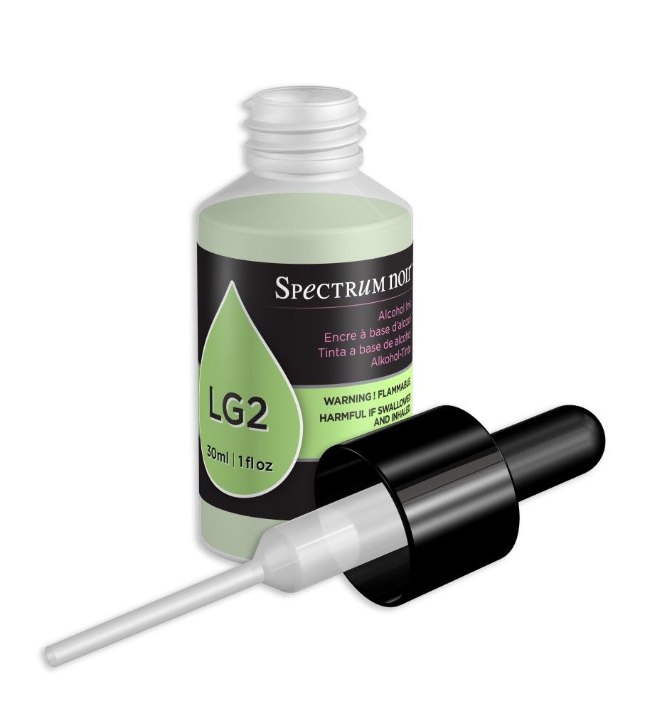 Spectrum Noir Alcohol ReInker - Yellow Green-LG2