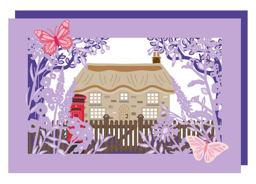 Gemini Create a Card Interchangeable Scene Die - Country Cottage