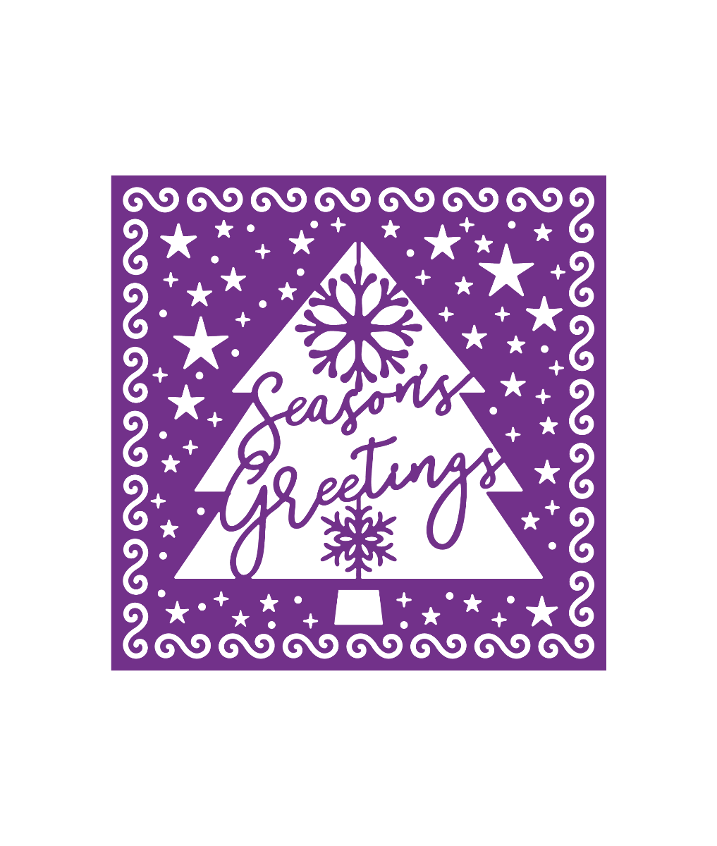 Gemini Create-A-Card Interchangeable Christmas Tree Frame Die