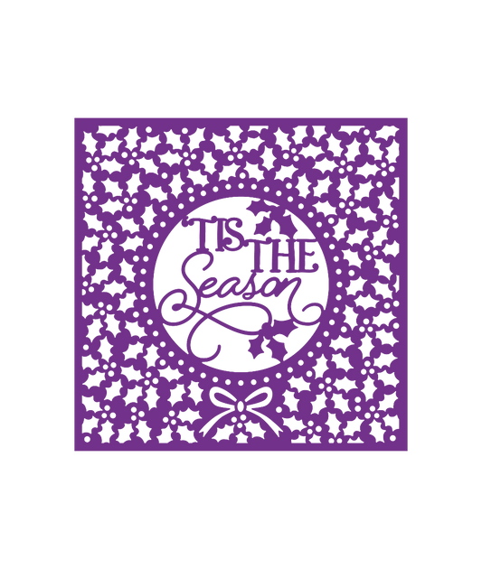 Gemini Create-A-Card Interchangeable Holly Frame Die