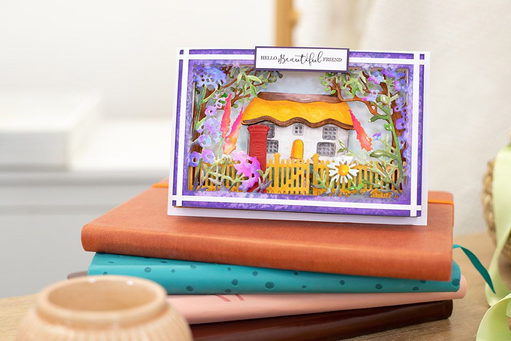Gemini Create a Card Interchangeable Scene Die - Country Cottage
