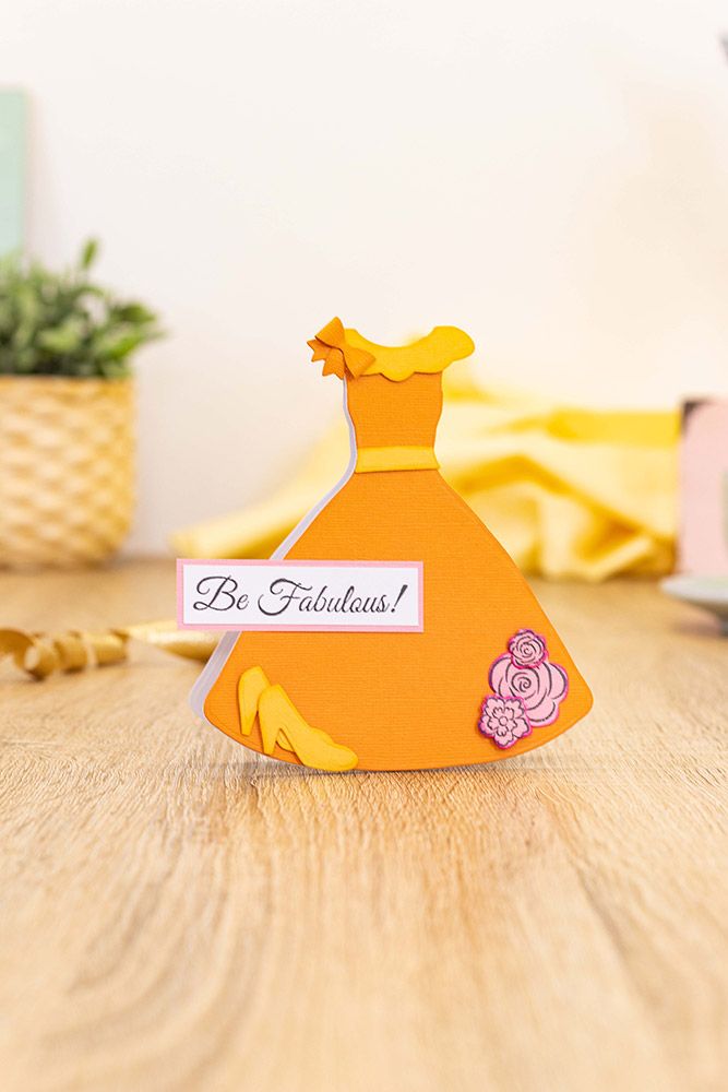 Gemini Create a Card Die - Be Fabulous