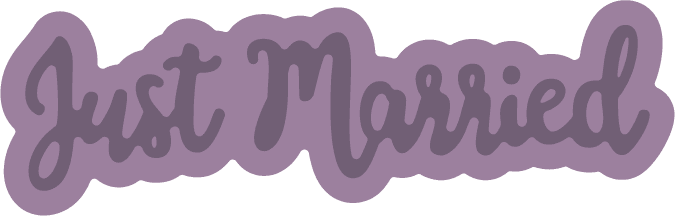 Gemini Expressions Metal Die - Just Married