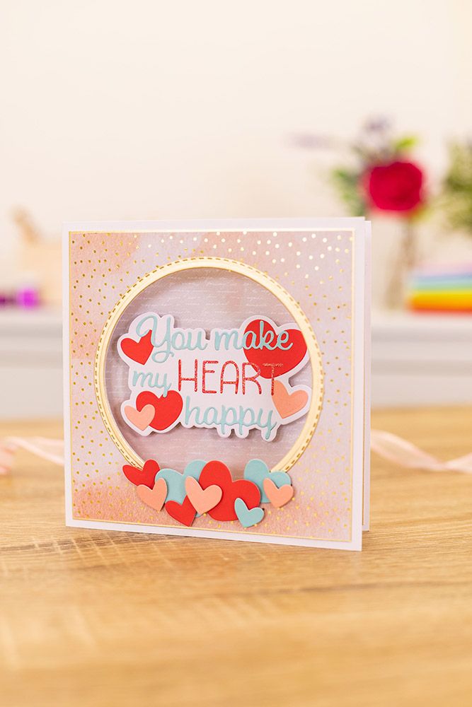 Gemini Metal Die Expressions - You Make My Heart Happy