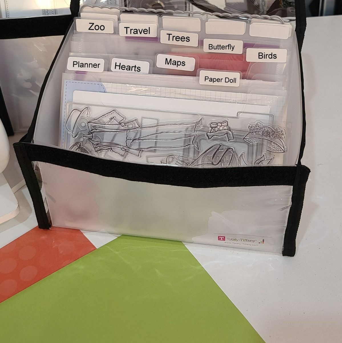 Totally Tiffany - Kirsten Buddy Bag (Includes 1 Kirsten Buddy Bag, 1 Inner Tray, 5 Tabbed Divider Pockets with Labels)