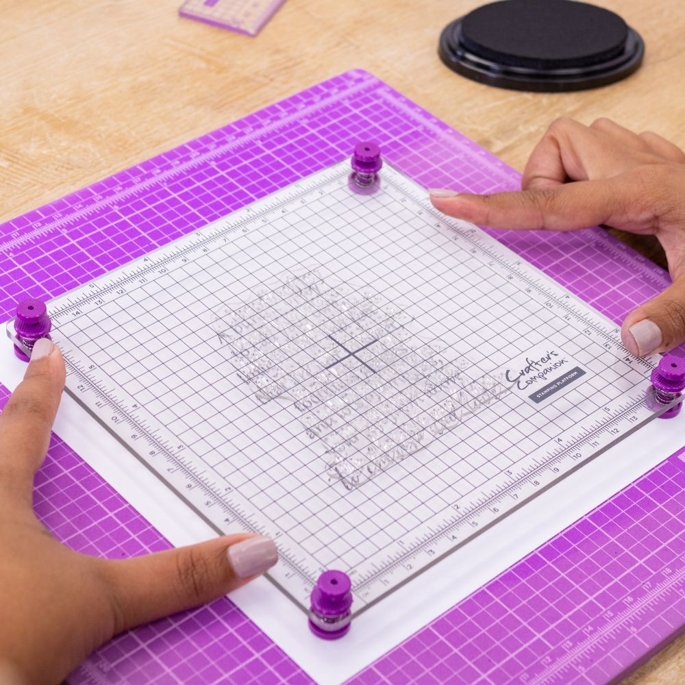 Crafter's Companion 6" x 6" Stamping Platform