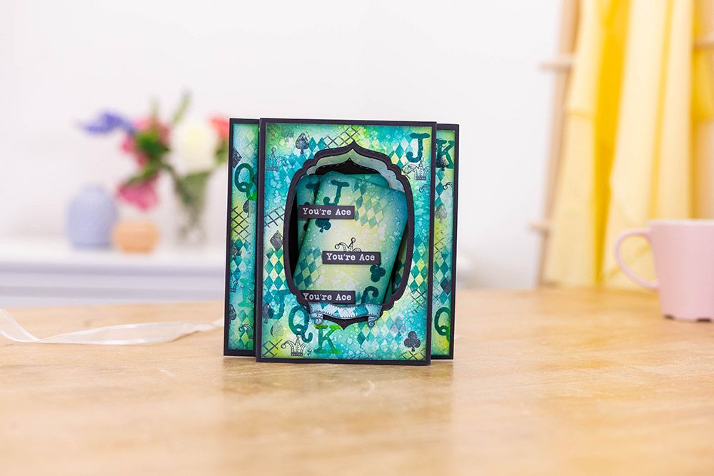 CC-STP-GOFC Crafters Companion Photopolymer stamp - Game of Cards