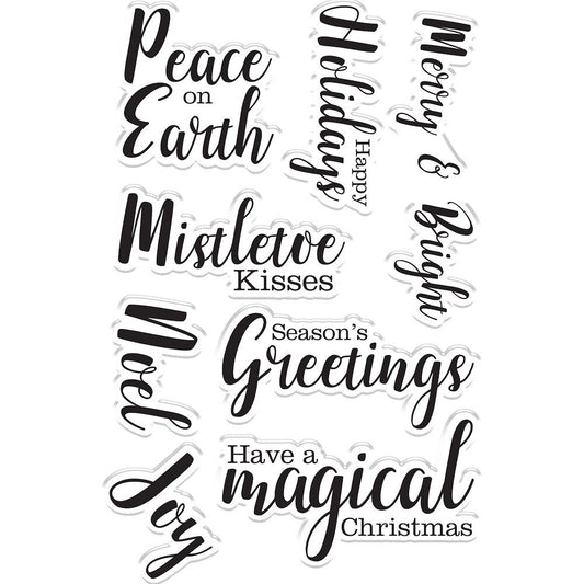 The Reindeer Collection - Acrylic Stamp - Magical Christmas