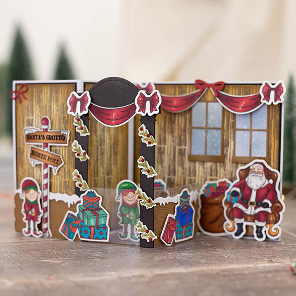 Gemini Christmas 3D Scene Builder - Santas Grotto