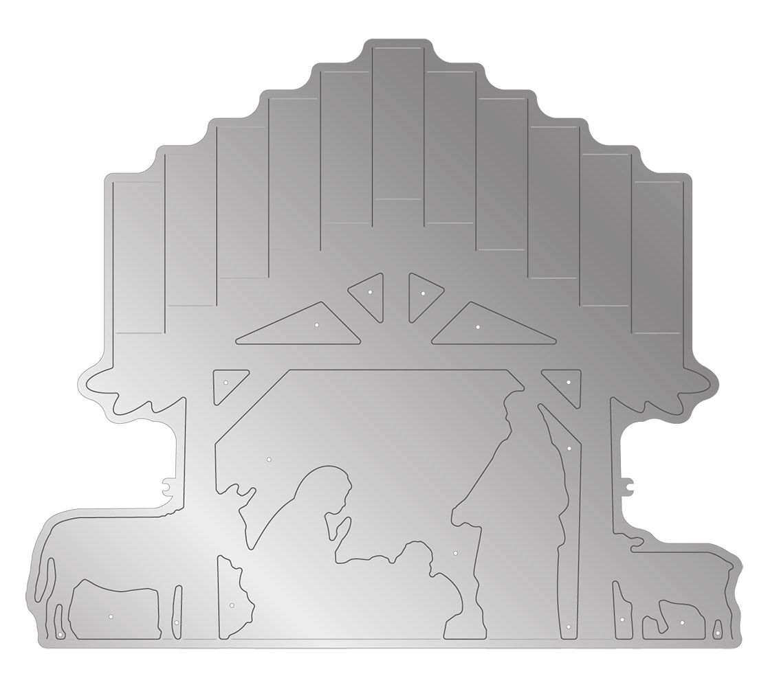 Gemini - Create A Card - Christmas Pop Out - Nativity Scene