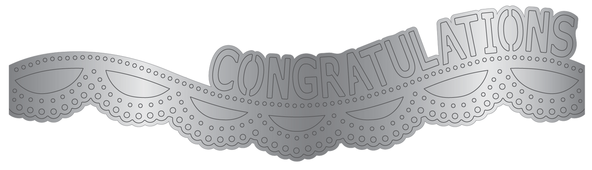 Gemini Die Edgeables - Congratulations