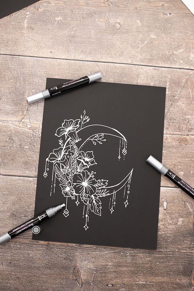 Spectrum Noir-Metallic Paint Marker (3PC) - Quicksilver