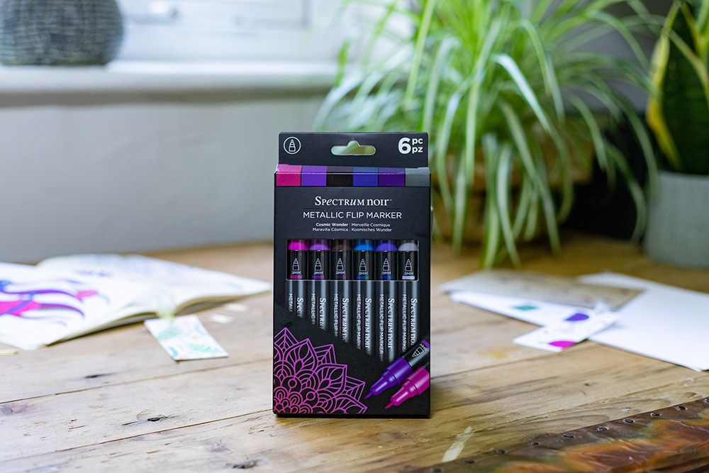 Spectrum Noir - Metallic Flip Marker - Cosmic Wonder - 6pc Set