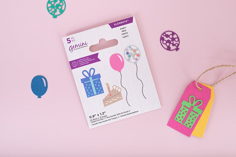 CC - Gemini Mini Die Set- Party - 5pc set