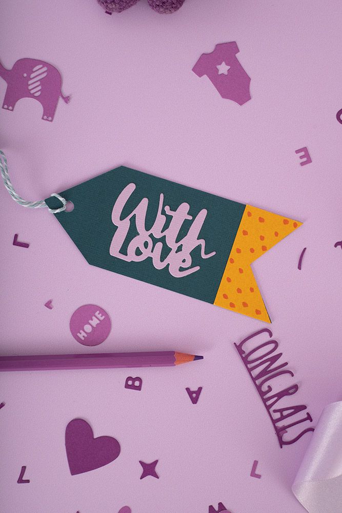 CC - Gemini Mini Die Set - With Love - 1pc set