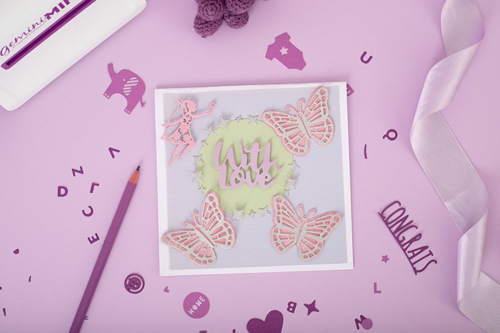 CC - Gemini Mini Die Set - Butterfly - 2pc set