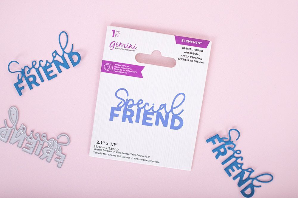 CC - Gemini Mini Die Set- Special Friend - 1pc set