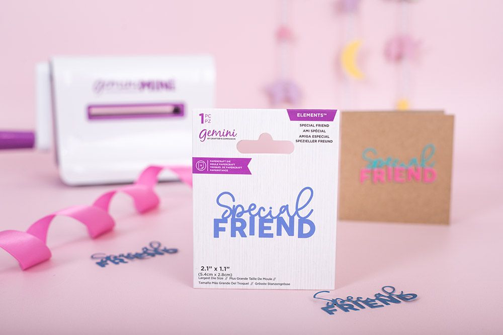 CC - Gemini Mini Die Set- Special Friend - 1pc set