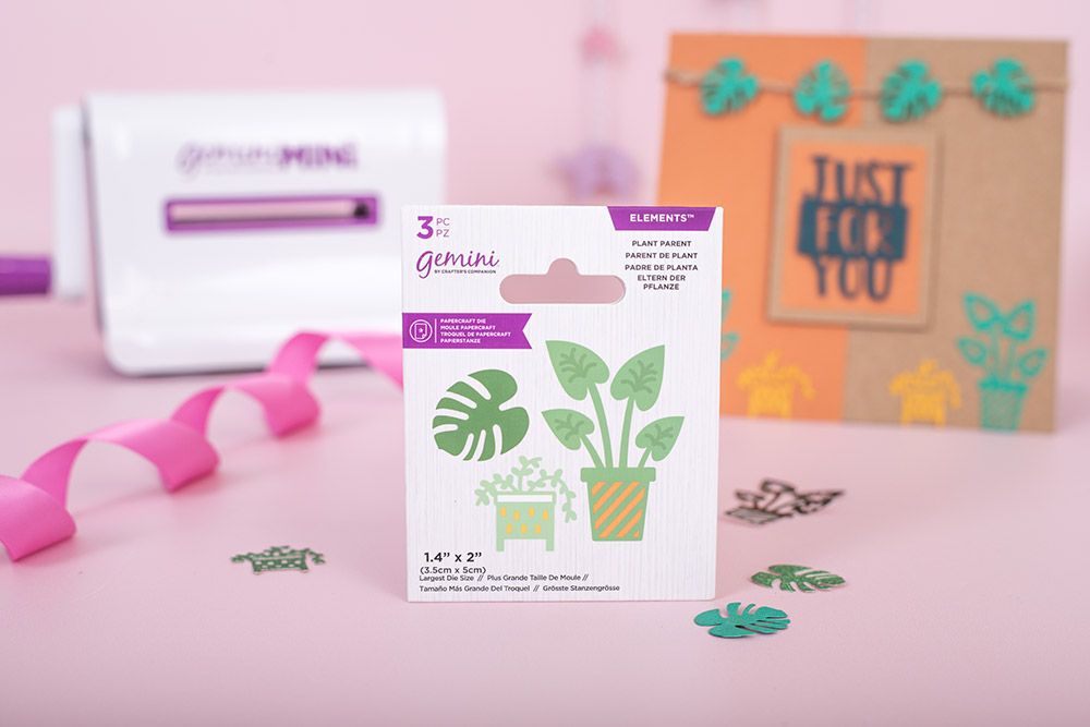 CC - Gemini Mini Die Set - Plant Parent -