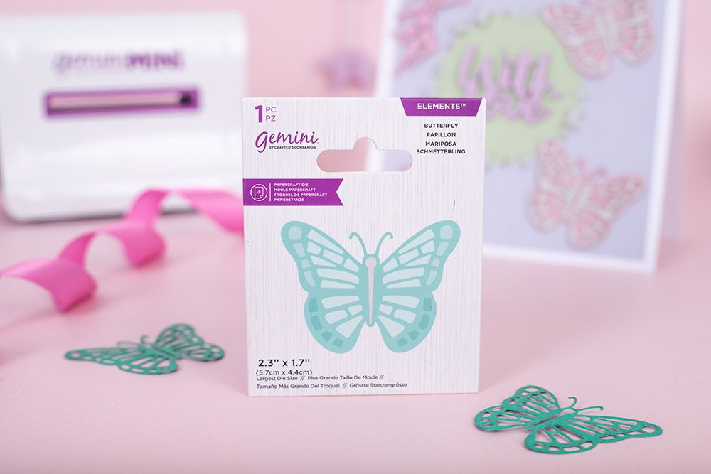 CC - Gemini Mini Die Set - Butterfly - 2pc set