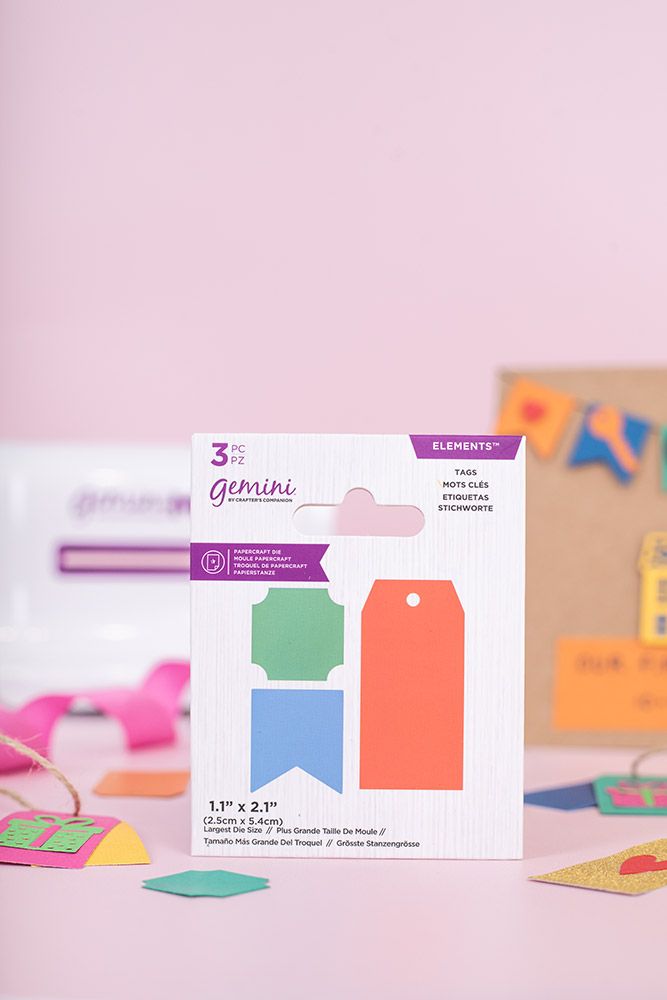 CC - Gemini Mini Die Set - Tags - 7pc set